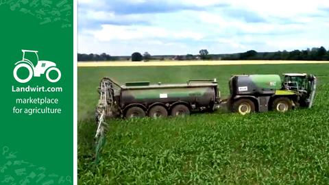 Gülle ausbringen // Claas Xerion 4000 mit SGT Aufbau und Kaweco Fass // LU: Blunk