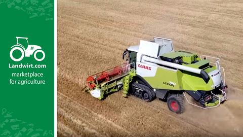 Ernte 2019 mit Claas Lexion 750