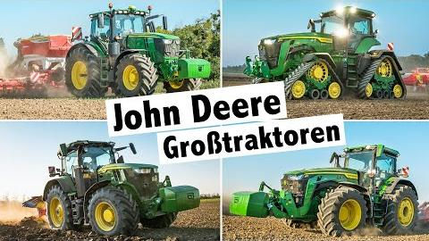 Probefahrt John Deere 8RX Raupentraktor | John Deere Traktoren 6R, 7R, 8R und 8RX