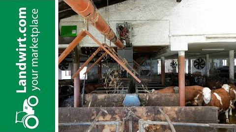 Selbst gebaut! Geniale Einstreutechnik von Landwirt aus Oberösterreich | landwirt.com