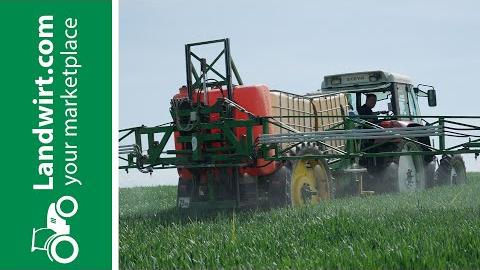 Selbstgebaute Feldspritze mit 17 m Spannweite! | landwirt.com