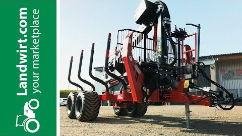 Farmi FT12 Rückewagen – Power & Präzision im Forst | landwirt.com