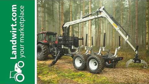 Trejon Multiforest MF1202TEC: Neuer Forstanhänger für Profis | landwirt.com