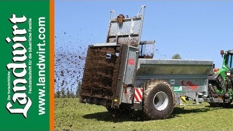 Fliegl Abschiebe-Dungstreuer