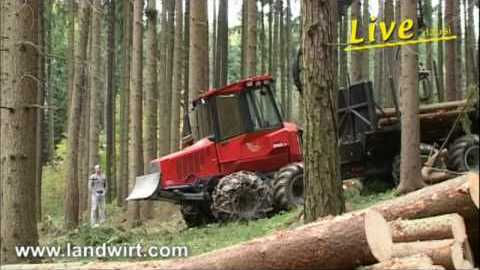 Valmet Harvester und Forwarder im praktischen Einsatz