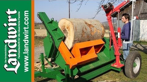 Holzspalter für dicke Stämme