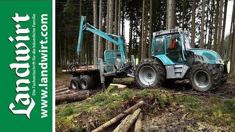 Forsttechnik im Einsatz