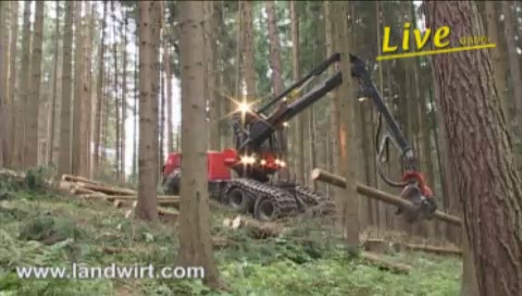 Valmet Harvester im Einsatz