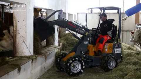 Mini utovarivač Giant - snažan i kompaktan